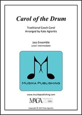 Carol of the Drum Jazz Ensemble sheet music cover